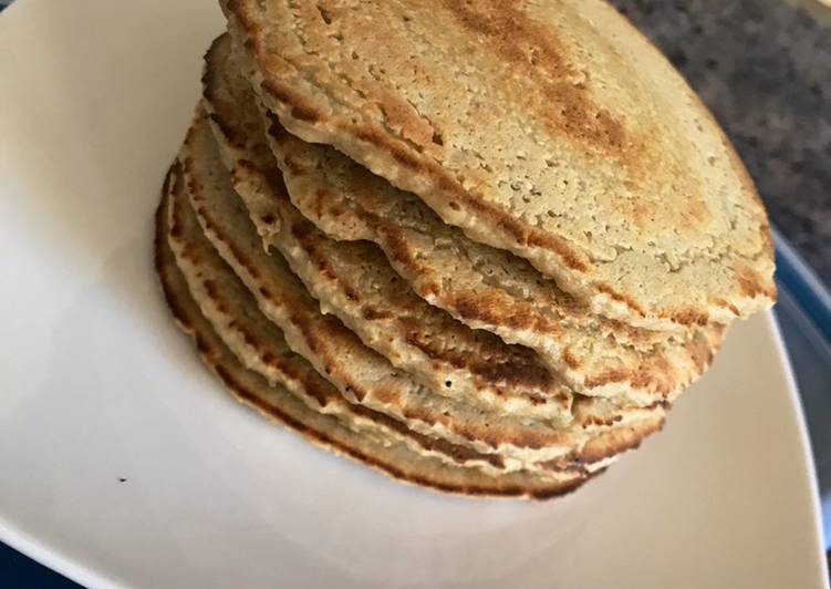 Recipe of Perfect Pancakes de banana y avena