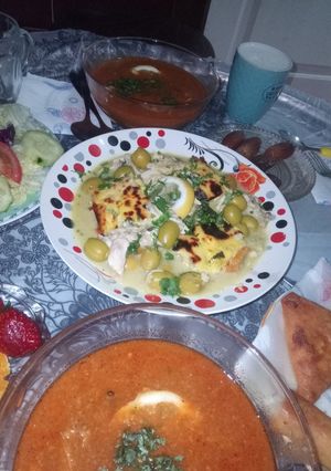 صورة لوصفة طاجين الجبن