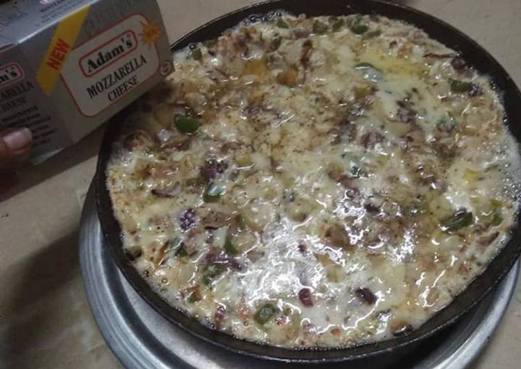How to Make Super Quick Homemade Cheese omelet #Sehricontest #Cookpadsehri