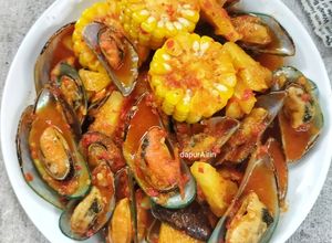 Foto resep Kerang hijau Saus Padang