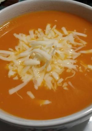Una foto de Crema de carbassa