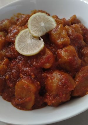 Foto resep Pentol pedas asam 😋