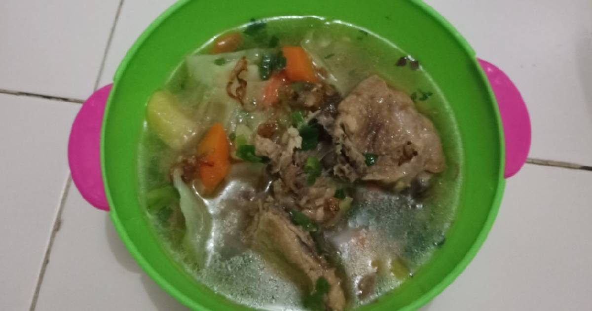 64 resep  soup ayam  ala anak  kos  enak dan sederhana Cookpad
