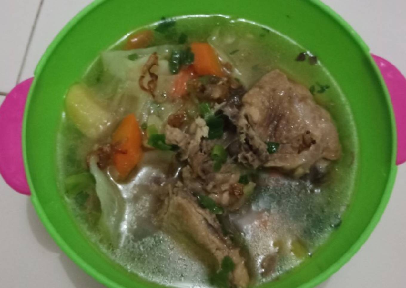 Sup ayam ala anak kost😊