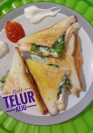 Foto resep Roti Telur Keju