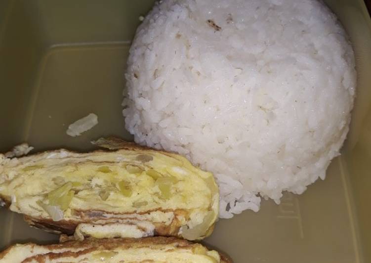 Dadar telur lapis ala jepang