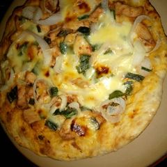 Home made Pizza A picture of Home made Pizza.