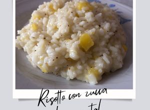 Foto di Risotto con zucca ed emmental