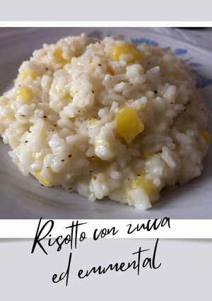 Foto di Risotto con zucca ed emmental