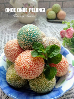 Foto resep Onde onde pelangi