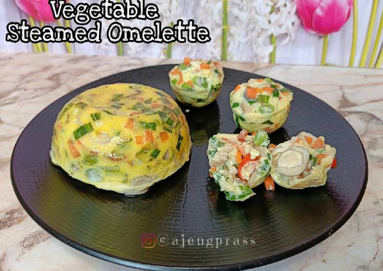 [ menu diet ] Omelette Sayur Kukus