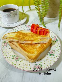 Foto resep Roti Panggang Isi Telur