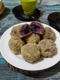 Foto resep Bola Ubi Goreng isi Cokelat
