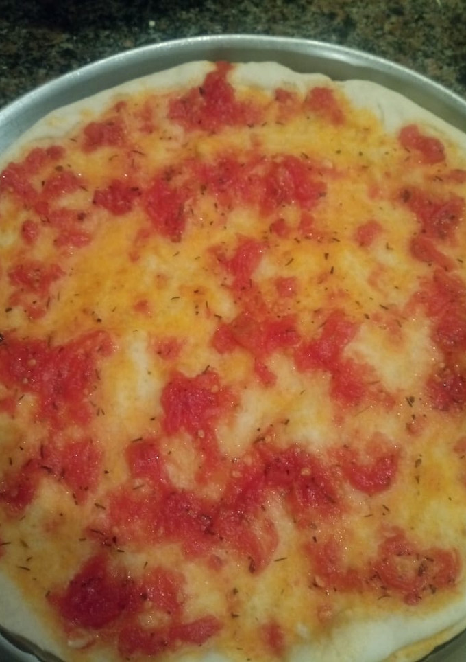 Una foto de Pre pizza sin tacc