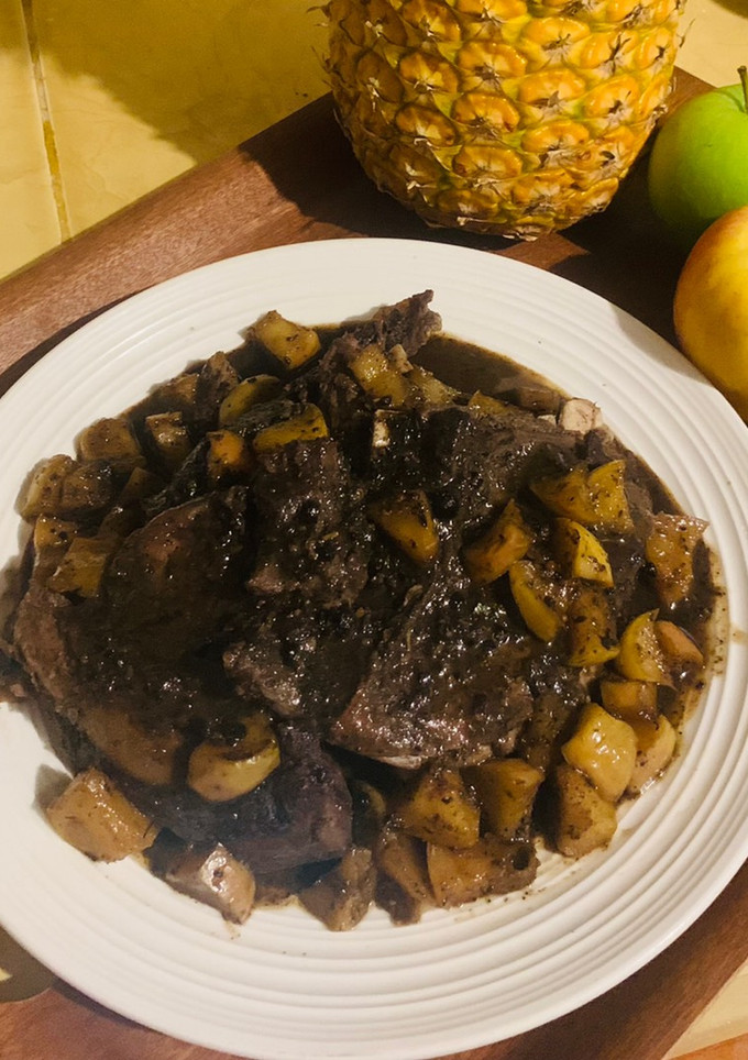 Una foto de Cordero al horno