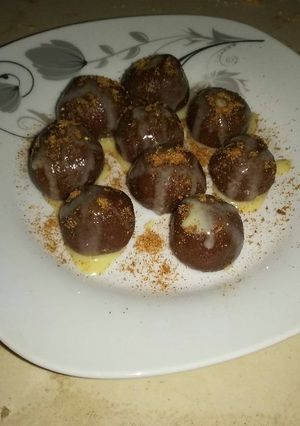 صورة لوصفة حلى كرات النوتيلا