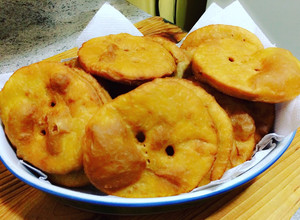 Una foto de Sopaipilla con zapallo