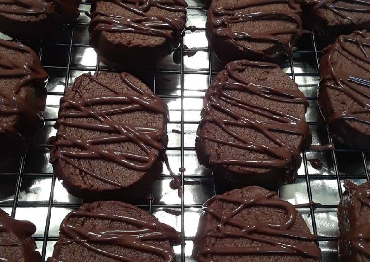 Step-by-Step Guide to Prepare Any-night-of-the-week Chocolate Peppermint Slice and Bake Cookies