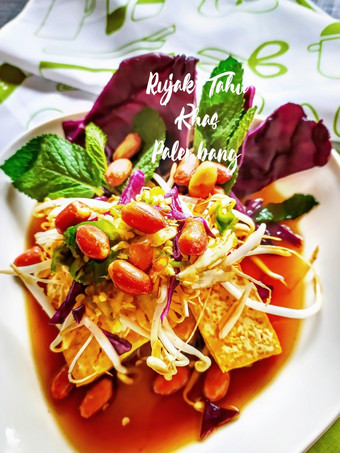 Anti Ribet, Buat Rujak Tahu Palembang Sederhana Dan Enak