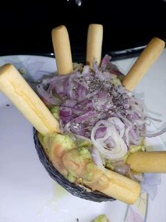 Una foto de Guacamole a mi estilo canario