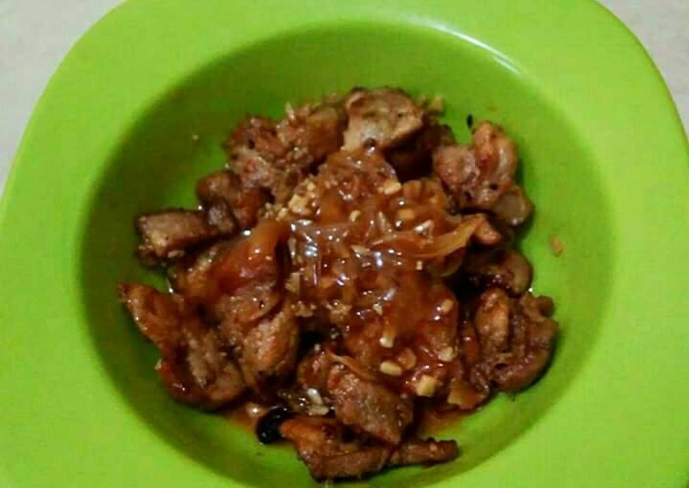 Honey pork