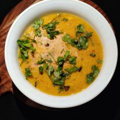 Arhar Dal (toor dal) with Veggies A picture of Arhar Dal (toor dal) with Veggies.