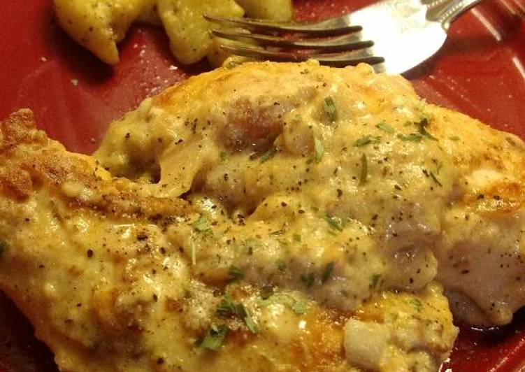 Steps to Prepare Homemade Dijon Tarragon Chicken