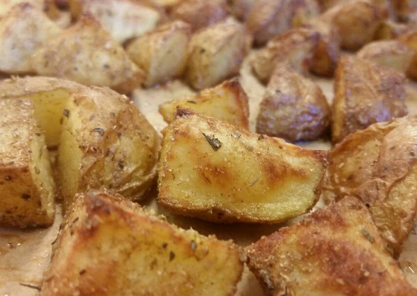 Coriander Roasted Potatoes