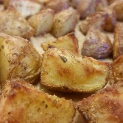 A picture of Coriander Roasted Potatoes.