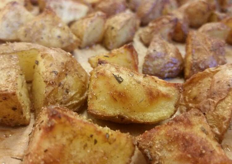 Recipe of Speedy Coriander Roasted Potatoes