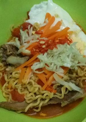 Foto resep Indomie Kuah Ramen Ala2 Rumahan