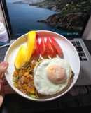 Cơm rang eatclean cho người giảm cân❤️