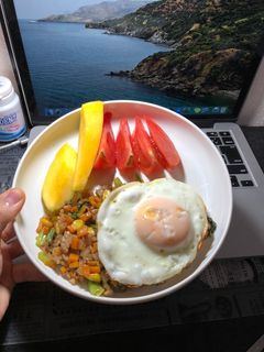 Hình của món Cơm rang eatclean cho người giảm cân❤️.