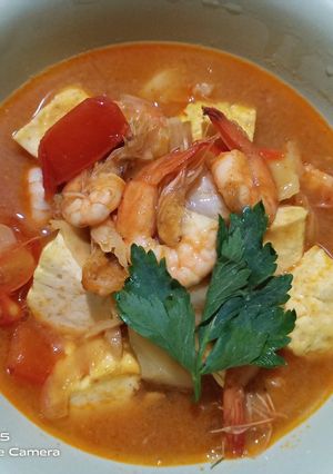 Foto resep Udang asam manis