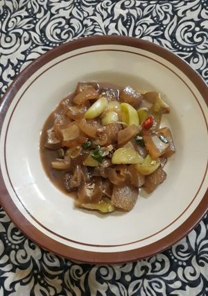 Foto resep Kikil Teriyaki tomat ijo