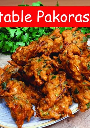 A picture of Mix veg pakora.