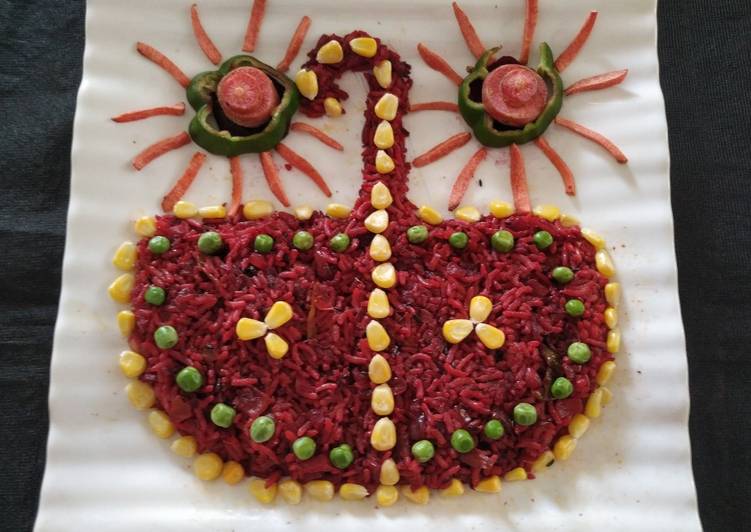 Easiest Way to Make Award-winning Beetroot Pulao