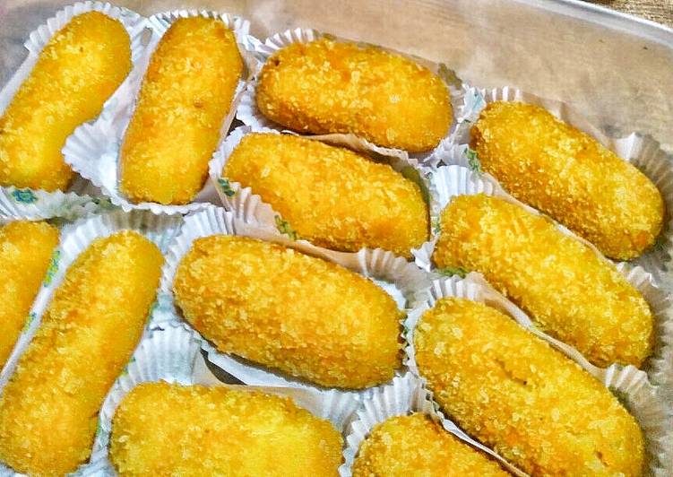 Cara Bikin Kroket Keju isi Sosis Mayones Ekonomis Untuk Dijual