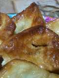 Sopaipillas bañadas en almíbar