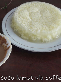 Foto resep Puding susu lumut vla coffecaramel😄