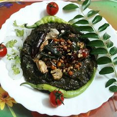 A picture of Sorrel leaves Chutney.