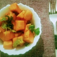 A picture of Ripe Papaya Salad.