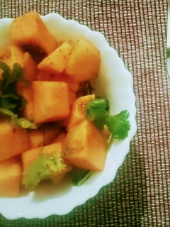 A picture of Ripe Papaya Salad.