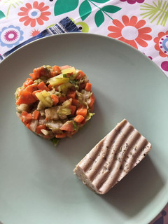 Una foto de Pastel de Berenjena