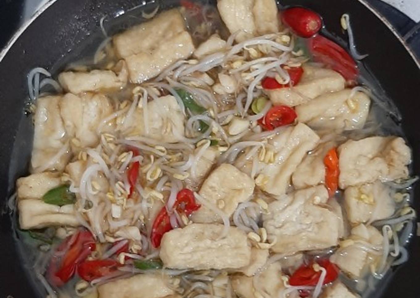 Tumis tauge tahu
