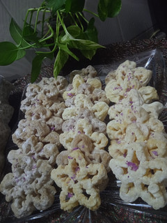 عکسی از دستور شیرینی نون پنجره ای دو رنگ