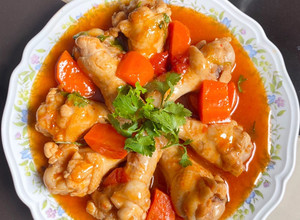รูปของ ไก่น้ำแดงแบบง่ายๆ🍗🐔🍛