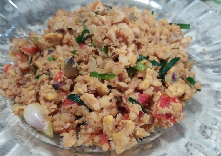 Tumis gurami telur mpasi