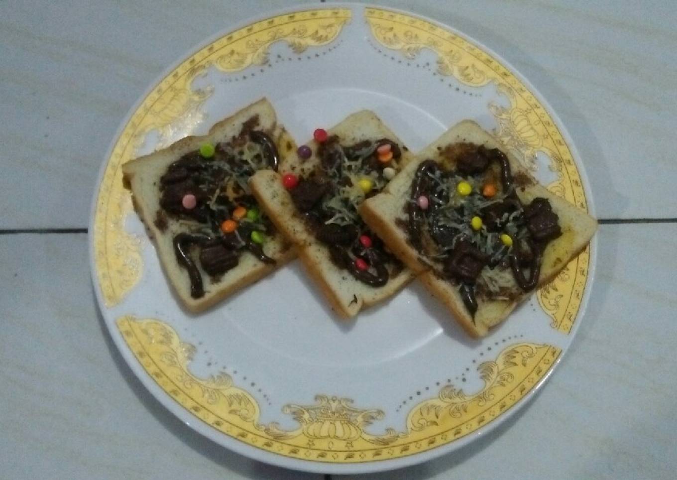 Creamy Choco Cheese Bread
