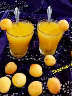 عکسی از دستور رانی زرد آلو